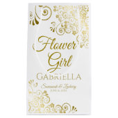 Blumenmädchen Hochzeitsgeschenk Tasche Kleine Kleine Geschenktüte (Vorderseite)