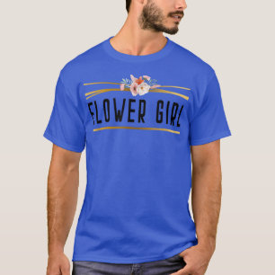 Blumenmädchen Hochzeitstag Braut Niedliche Hübsche T-Shirt