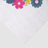 Blumenmädchen Seidenpapier (Detail)