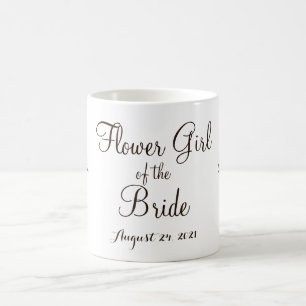 Blumenmädchen-Tasse der Braut Kaffeetasse