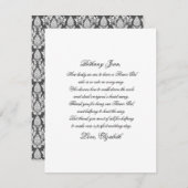 Blumenmädchen Vielen Dank, dass Sie die Poem Card (Vorne/Hinten)