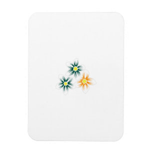 Blumenmagnet Lebendiger Charme Geschenk für di Magnet