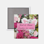 Blumenmagnet Magnet (Vorderseite/Rückseite)