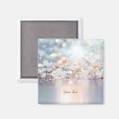 Blumenmagnet Magnet (Vorderseite/Rückseite)