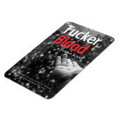 Blumenmagnet mit flexiblem Foto Magnet (Linke Seite)