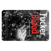 Blumenmagnet mit flexiblem Foto Magnet (Horizontal)