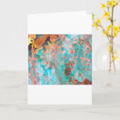 Blumenmalerei Karte (Gelbe Blume)