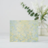 blumenmalerei postkarte (Stehend Vorderseite)