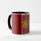 Blumenmaletasse Tasse (Vorderseite Links)
