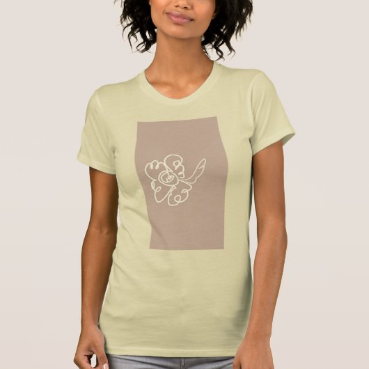 Blumenmalhemd T-Shirt (Vorderseite)
