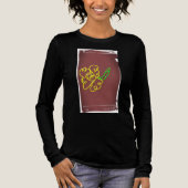 Blumenmalhemd Tri-Blend Shirt (Vorderseite)