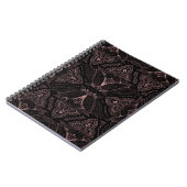 Blumenmandala 2 notizblock (Linke Seite)