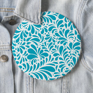 Blumenmandala 5 button