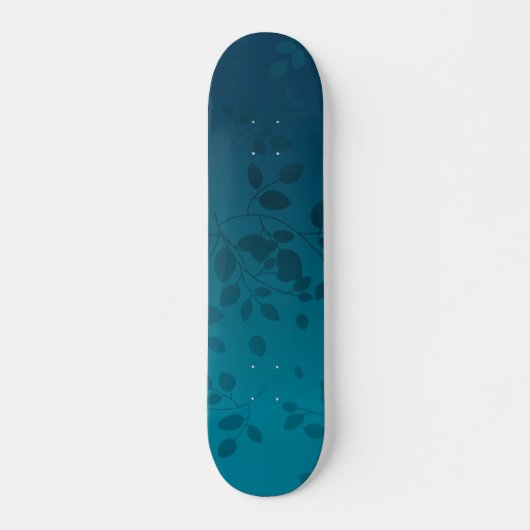 Blumenmandala 6 skateboard (Vorne)