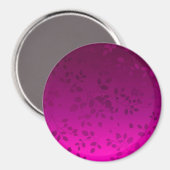 Blumenmandala 7 magnet (Vorderseite/Rückseite)