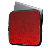 Blumenmandala 9 laptopschutzhülle (Vorderseite Links)