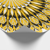 Blumenmandala Geschenkpapier (Ecke)