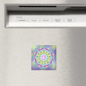 Blumenmandala Magnet (In Situ (Geschirrspüler))
