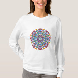 Blumenmandala T-Shirt