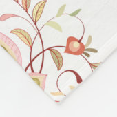 Blumenmantel mit Pisley und Ppe Fleecedecke (Ecke)