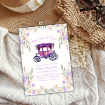 Blumenmärchen, Prinzessin Carriage Baby Dusche