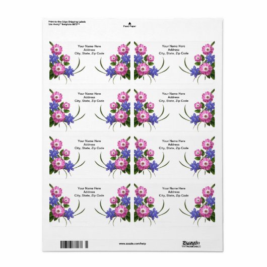 Blumenmarken (Vorne)