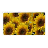 Blumenmarken Sonnenblumen (Vorne)