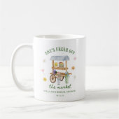 Blumenmarkt Frisch vom Markt Brautdusche Kaffeetasse (Links)