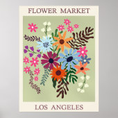 Blumenmarkt, Los Angeles, Poster (Vorne)