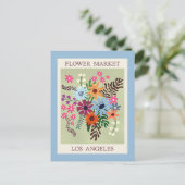 Blumenmarkt, Los Angeles, Postkarte (Stehend Vorderseite)