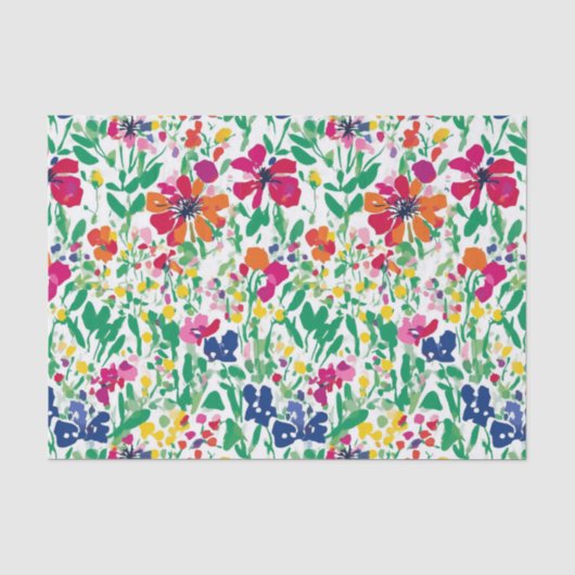 Blumenmarkt Seidenpapier (Vorderseite)