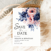 Blumenmarsch Blush Pink Boho Elegante Hochzeit Save The Date