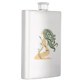 Blumenmaske Flachmann (Rechts)