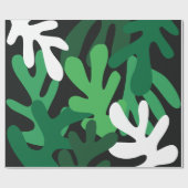 Blumenmatiswrapping Geschenkpapier (Flach)