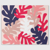 Blumenmatiswrapping Geschenkpapier (Flach)