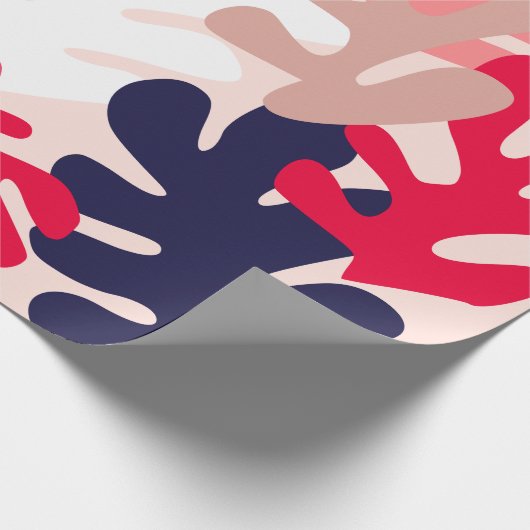 Blumenmatiswrapping Geschenkpapier (Ecke)