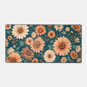 Blumenmatte, Abstrakte botanische Mousepad, Emer Schreibtischunterlage