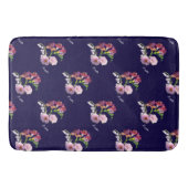 Blumenmatte Badematte (Vorderseite)