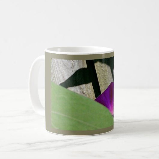 Blumenmatte Kaffeetasse (Vorderseite Links)