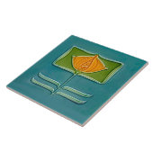 Blumenmauer Dekoration Jugendstil Vintage Deko Ker Fliese (Seite)