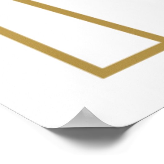 Blumenmauer Poster (Ecke)