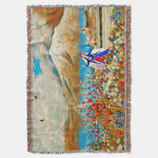 Blumenmäuse  decke (Vorderseite Vertikal)