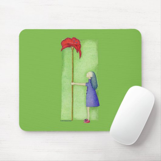 Blumenmäuse Mousepad (Mit Mouse)