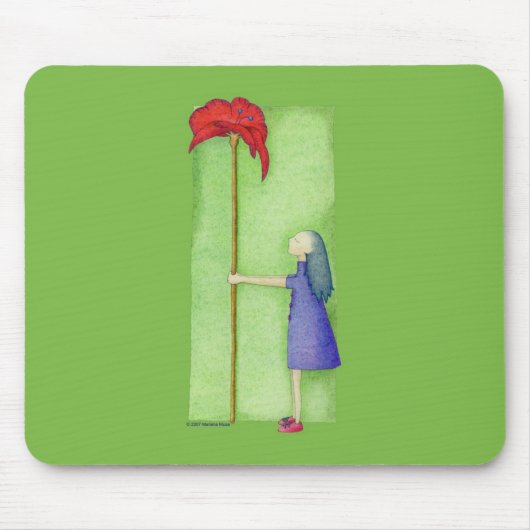 Blumenmäuse Mousepad (Vorne)