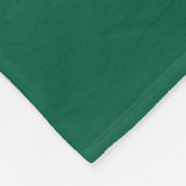 Blumenmeerungeheuer Fleecedecke (Ecke)