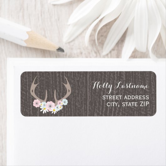 Blumenmelder + Barnwood-Adressetikett (Insitu)