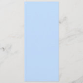 Blumenmenü mit Blumen und Weiß Rosen Menükarte (Rückseite)