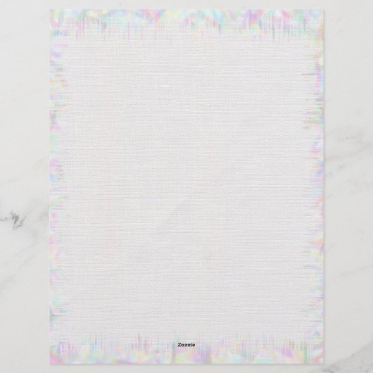 Blumenmerkblatt Briefbogen (Rückseite)