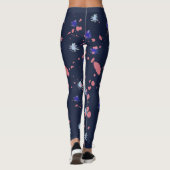 Blumenmesse Leggings (Rückseite)