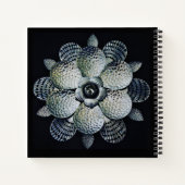 Blumenmetall Notizblock (Rückseite)